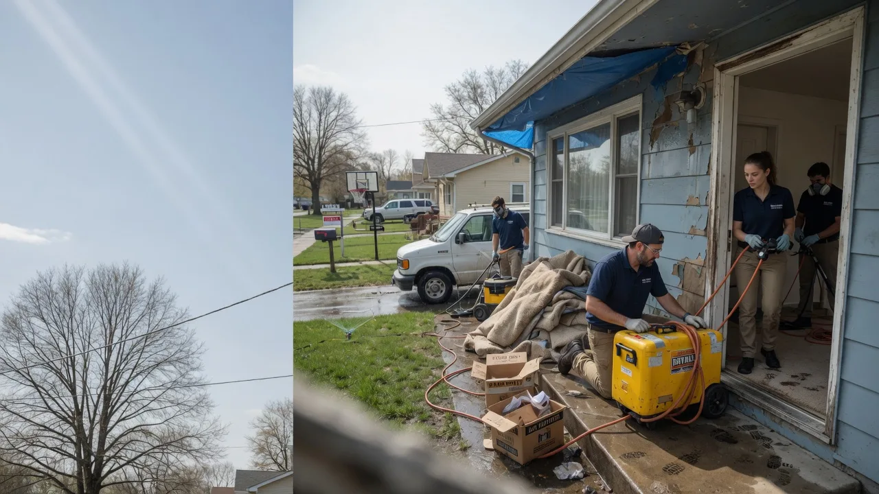 Basement Flood Cleanup in Hoffmeister, NY near me